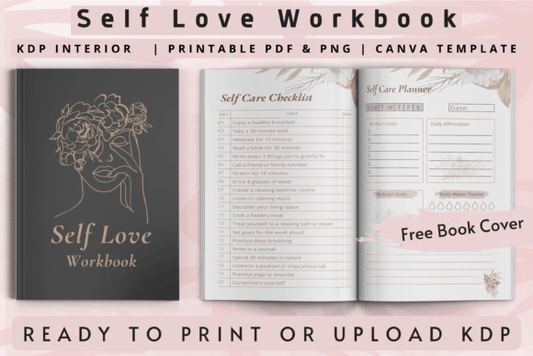 Self Love Workbook MRR+PLR Resell rights